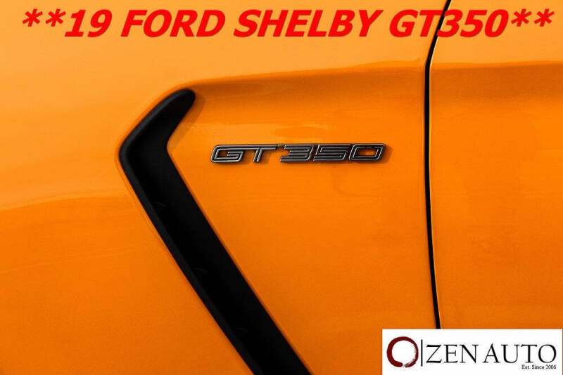 2019 Ford Mustang Shelby GT350