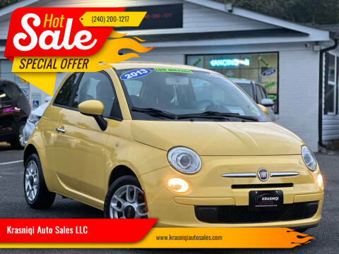 2013 FIAT 500 for sale at Krasniqi Auto Sales LLC in La Plata MD