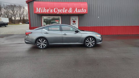 2021 Nissan Altima for sale at MIKE'S CYCLE & AUTO in Connersville IN