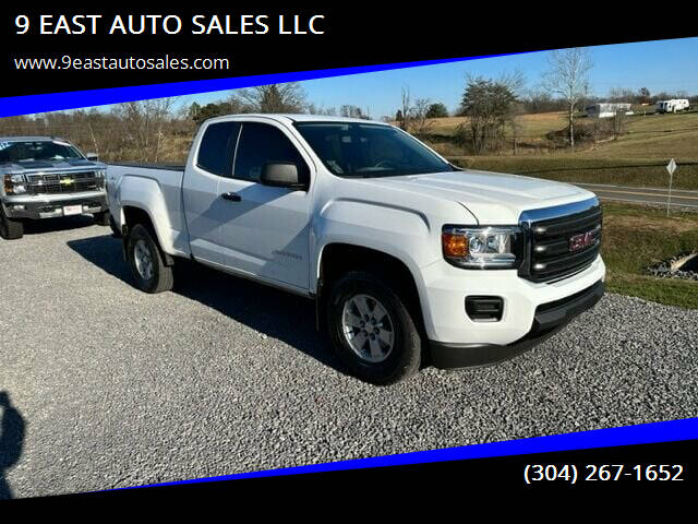 2018 GMC Canyon for sale at 9 EAST AUTO SALES LLC in Martinsburg WV