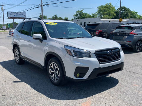 2021 Subaru Forester for sale at MetroWest Auto Sales in Worcester MA