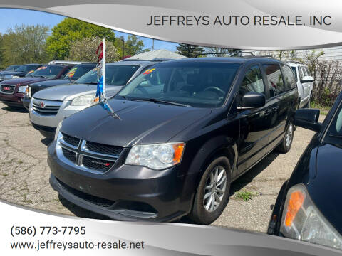 2015 Dodge Grand Caravan for sale at Jeffreys Auto Resale, Inc in Clinton Township MI