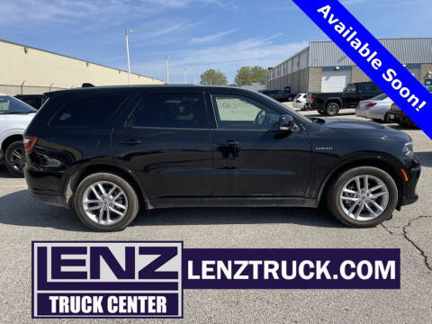 2021 Dodge Durango for sale at LENZ TRUCK CENTER in Fond Du Lac WI
