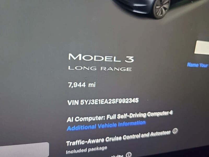 2025 Tesla Model 3 Long Range