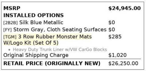 2020 Volkswagen Tiguan S