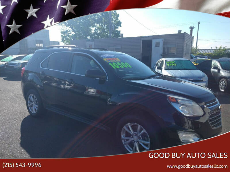 2016 Chevrolet Equinox for sale at Good Buy Auto Sales in Philadelphia PA