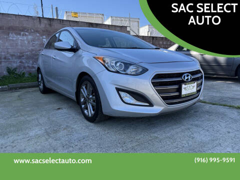 2017 Hyundai Elantra GT for sale at SAC SELECT AUTO in Sacramento CA
