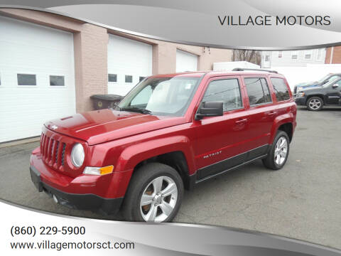 2012 Jeep Patriot for sale at Village Motors in New Britain CT