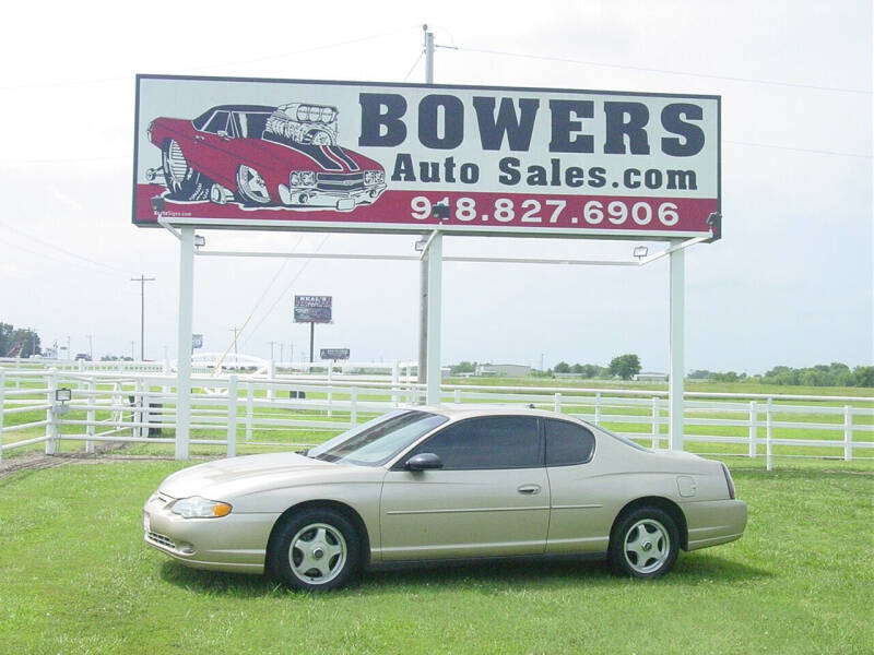 2004 Chevrolet Monte Carlo for sale at BOWERS AUTO SALES in Mounds OK