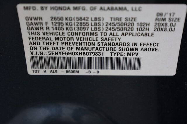 2017 Honda Pilot Elite