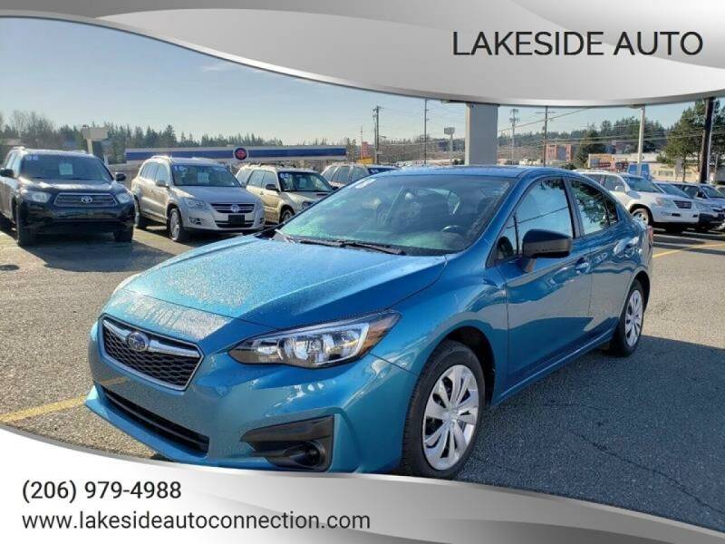 2018 Subaru Impreza for sale at Lakeside Auto in Lynnwood WA