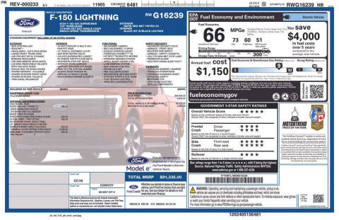 2024 Ford F-150 Lightning Platinum