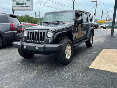 2016 Jeep Wrangler Unlimited for sale at Robbie's Auto Sales and Complete Auto Repair in Rolla MO