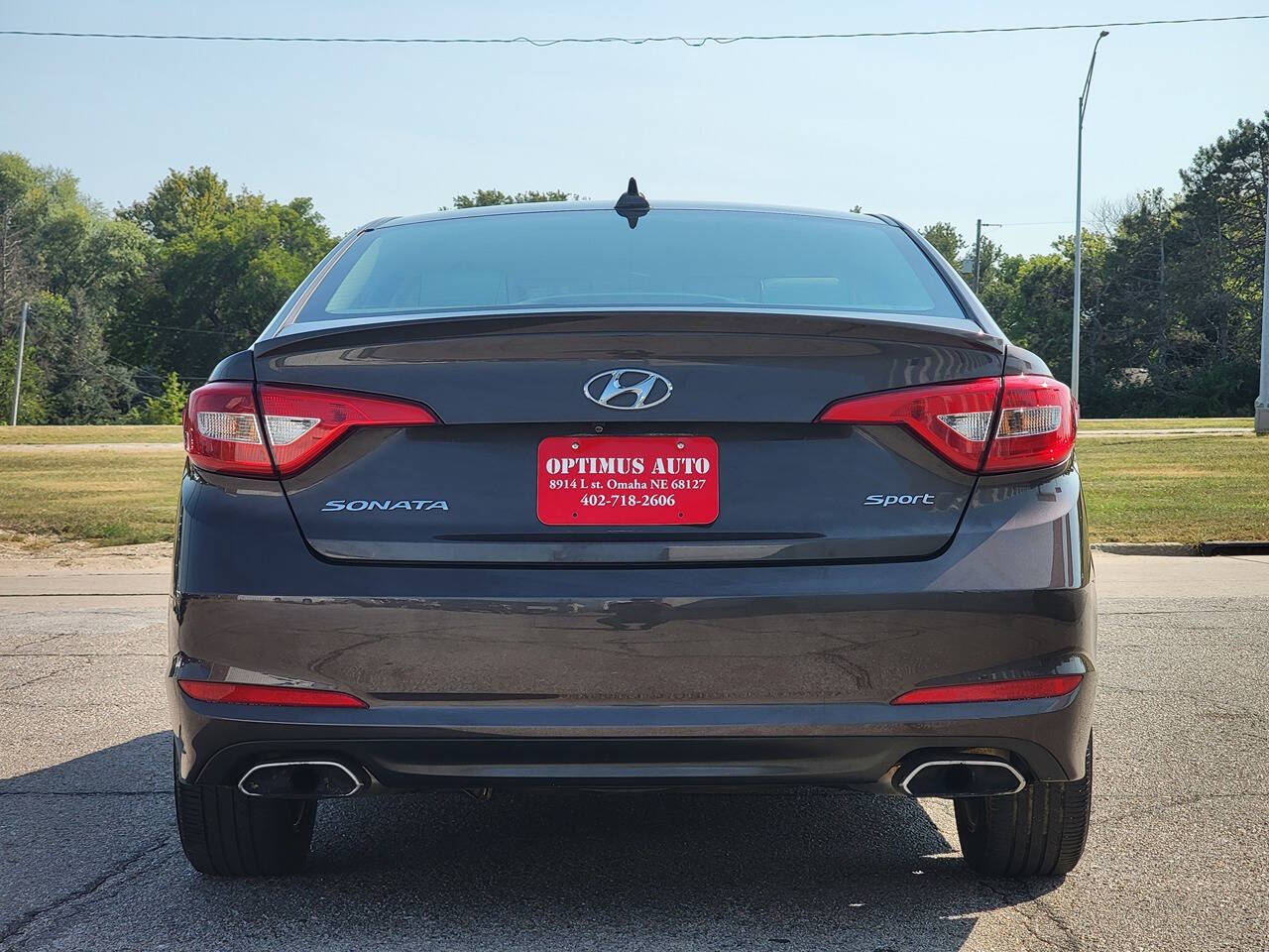 2015 Hyundai SONATA for sale at Optimus Auto in Omaha, NE