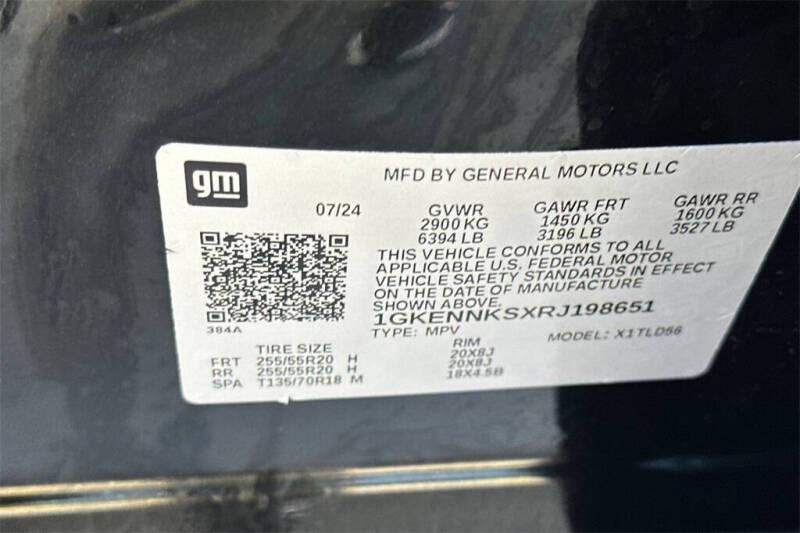 2024 GMC Acadia Elevation