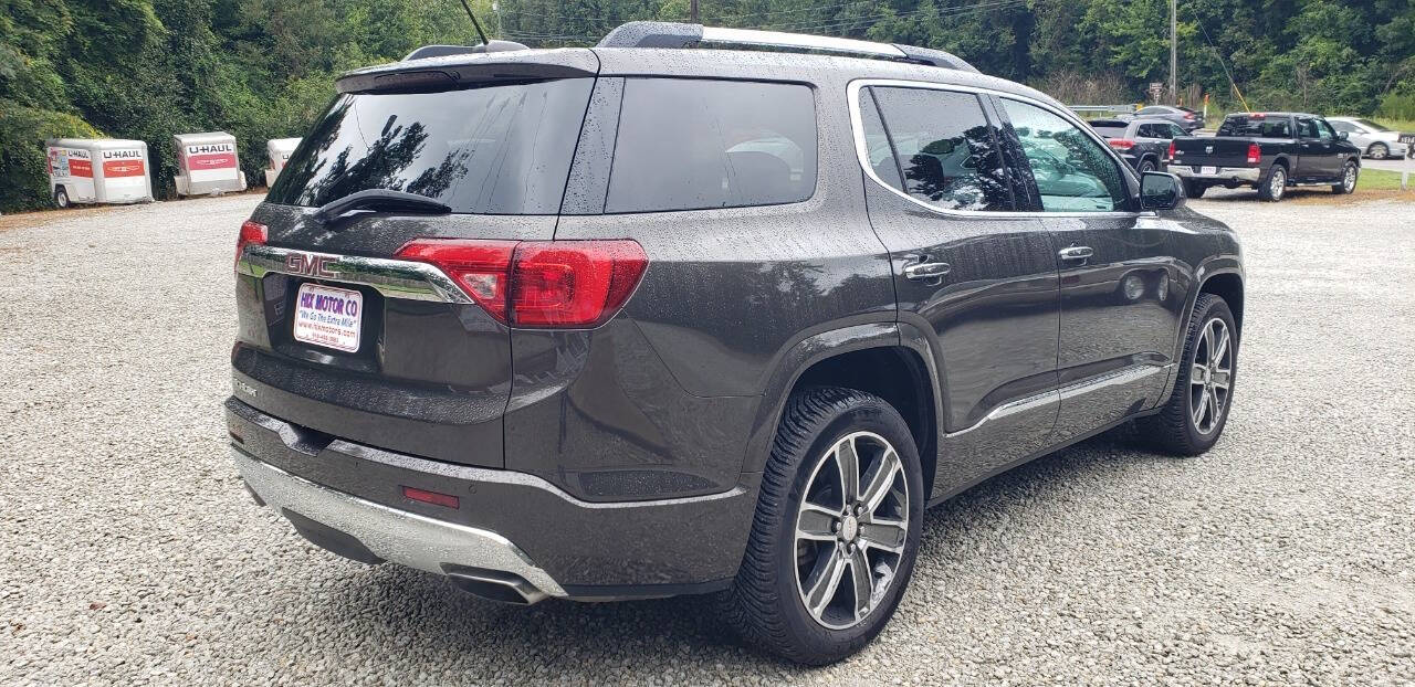 2019 GMC Acadia for sale at Hix Motor Co in Jacksonville, NC