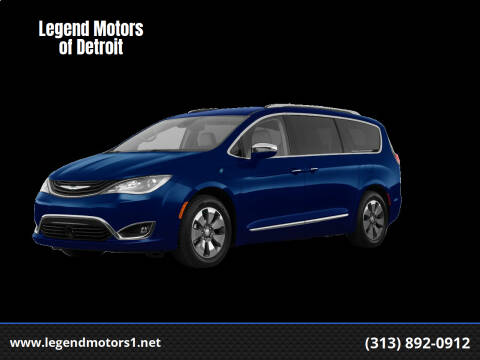 2018 Chrysler Pacifica for sale at Legend Motors of Waterford - Legend Motors of Detroit in Detroit MI