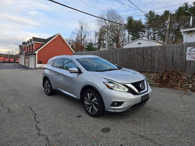 2017 Nissan Murano for sale at PAKLAND AUTO SALES in Auburn, MA