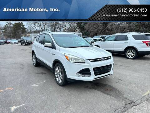 2015 Ford Escape for sale at American Motors, Inc. in Farmington MN