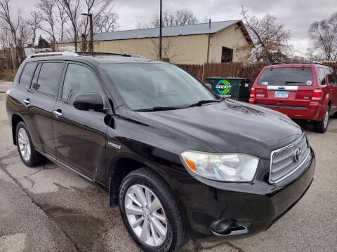 2008 Toyota Highlander Hybrid for sale at GLOBAL AUTOMOTIVE in Grayslake IL