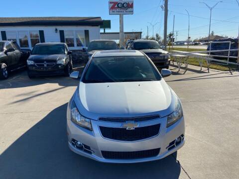 2014 Chevrolet Cruze for sale at Zoom Auto Sales in Oklahoma City OK