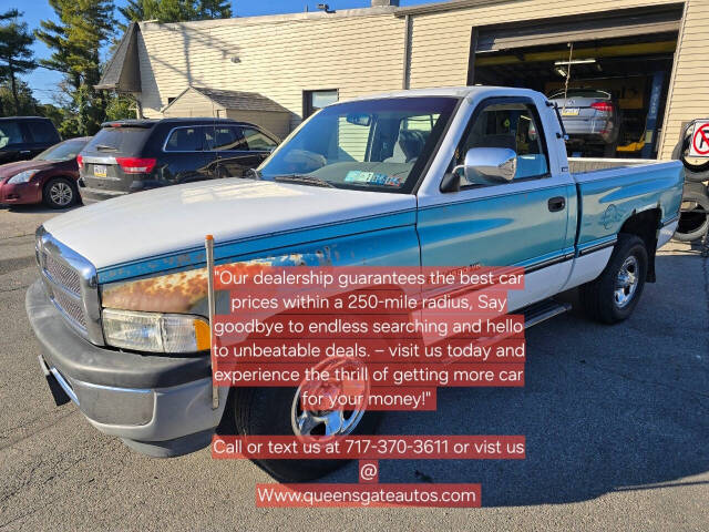 1996 Dodge Ram 1500 for sale at QUEENSGATE AUTO SALES in York, PA