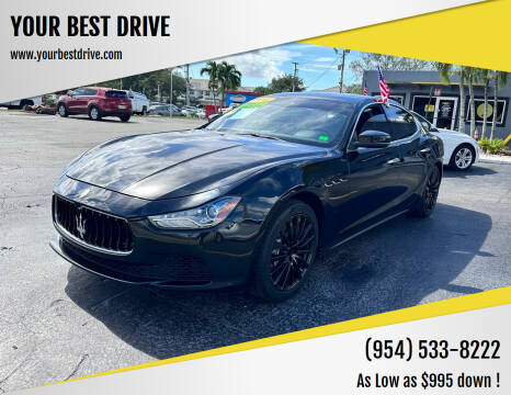 2017 Maserati Ghibli for sale at YOUR BEST DRIVE in Oakland Park FL