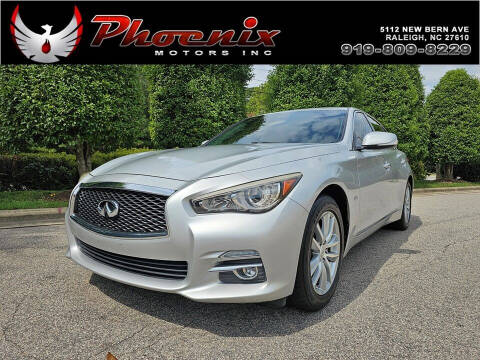 2016 Infiniti Q50 for sale at Phoenix Motors Inc in Raleigh NC
