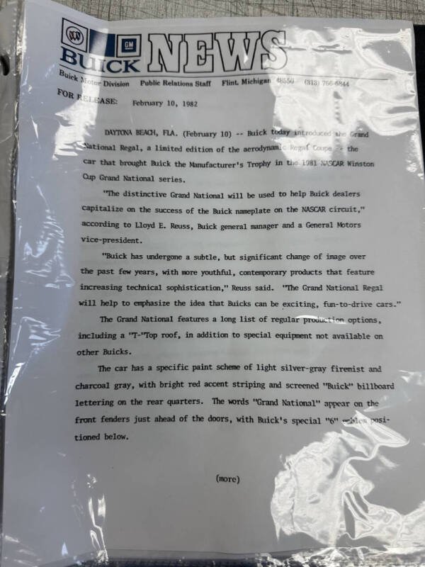 1982 Buick Regal