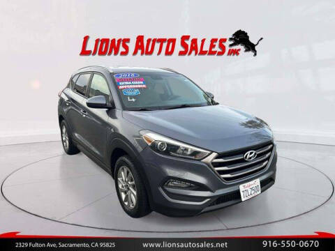 2016 Hyundai Tucson for sale at LIONS AUTO SALES in Sacramento CA