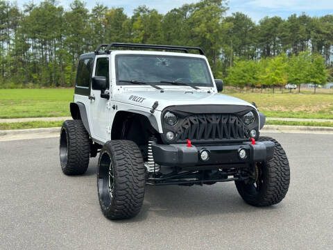 2016 Jeep Wrangler for sale at Carrera Autohaus Inc in Durham NC