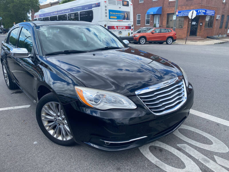2012 Chrysler 200 for sale at K J AUTO SALES in Philadelphia PA