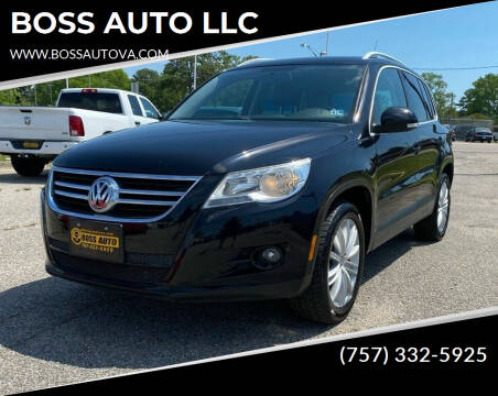 2011 Volkswagen Tiguan for sale at BOSS AUTO LLC in Norfolk VA