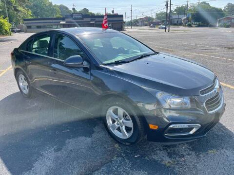 2015 Chevrolet Cruze for sale at East Carolina Auto Exchange in Greenville NC
