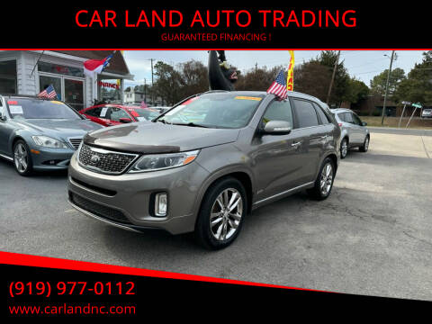 2015 Kia Sorento for sale at CAR LAND  AUTO TRADING in Raleigh NC