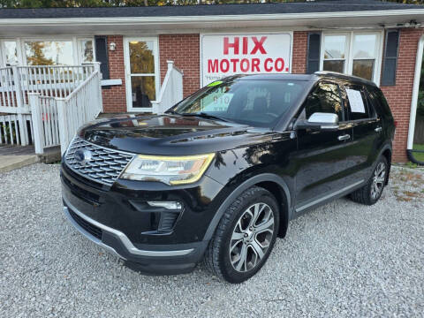 2018 Ford Explorer Platinum