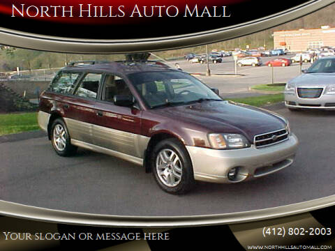 2001 Subaru Outback for sale at North Hills Auto Mall in Pittsburgh PA