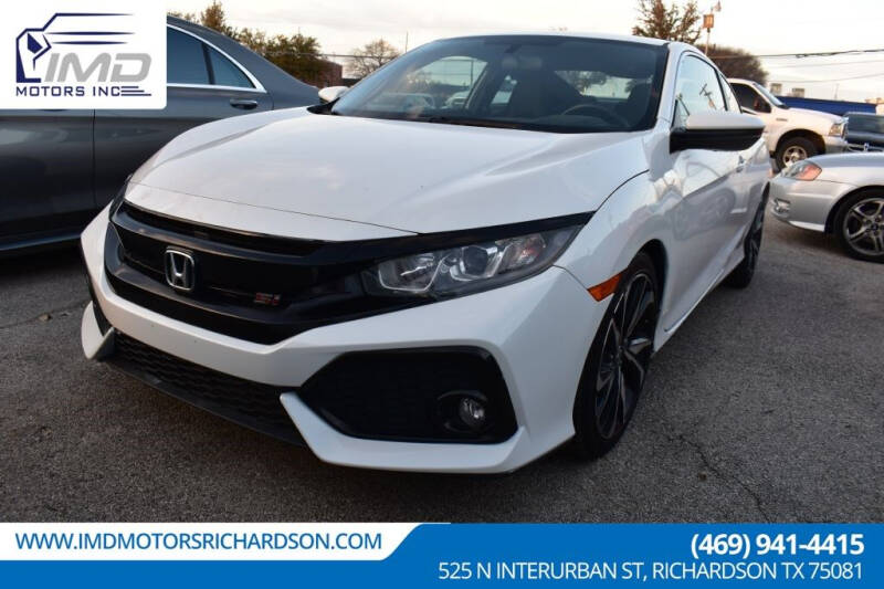 2019 Honda Civic for sale at IMD Motors in Richardson TX