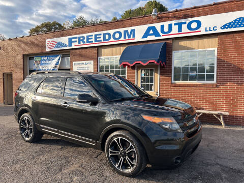 2014 Ford Explorer for sale at FREEDOM AUTO LLC in Wilkesboro NC