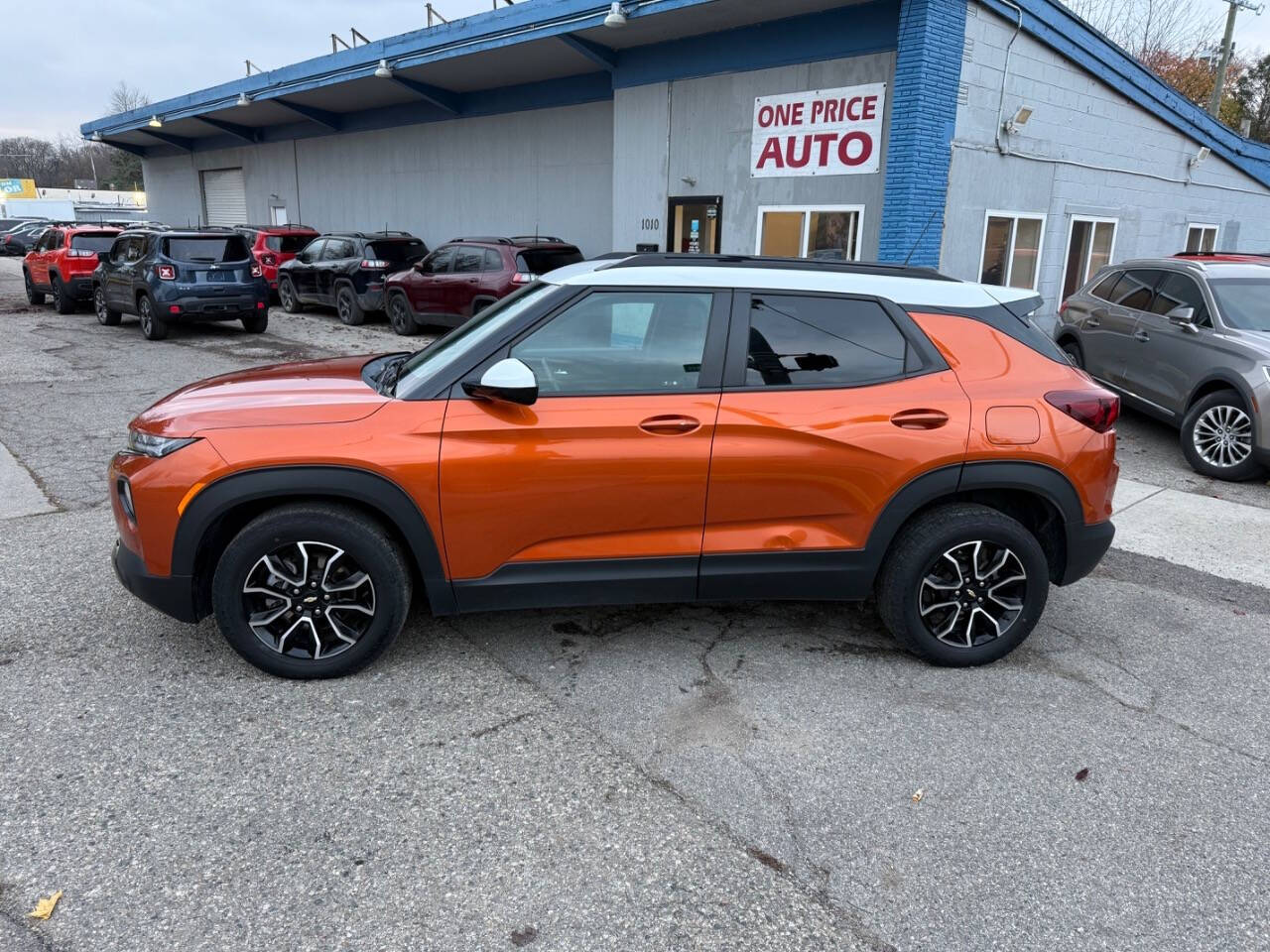 2022 Chevrolet Trailblazer for sale at ONE PRICE AUTO in Mount Clemens, MI