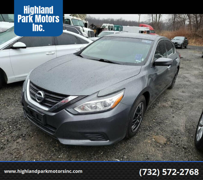 2018 Nissan Altima for sale at Highland Park Motors Inc. in Highland Park NJ