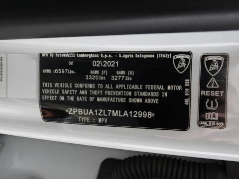 2021 Lamborghini Urus