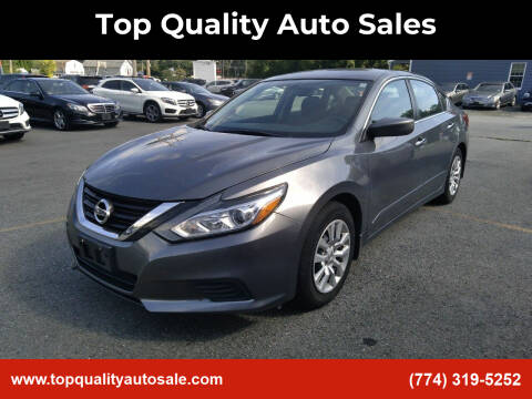 2017 Nissan Altima for sale at Top Quality Auto Sales in Westport MA