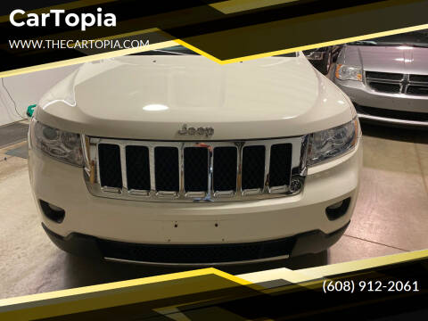 2012 Jeep Grand Cherokee for sale at CarTopia in Deforest WI