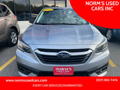 2020 Subaru Legacy for sale at NORM'S USED CARS INC in Wiscasset ME