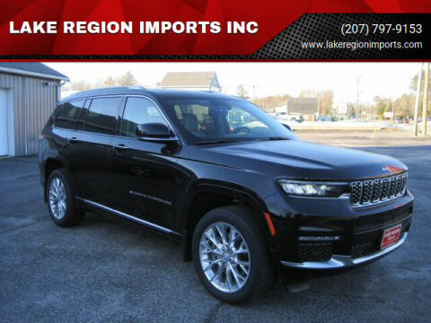 2021 Jeep Grand Cherokee L for sale at LAKE REGION IMPORTS INC in Westbrook ME