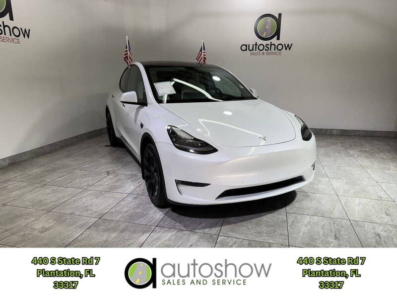 2022 Tesla Model Y for sale at AUTOSHOW SALES & SERVICE in Plantation FL