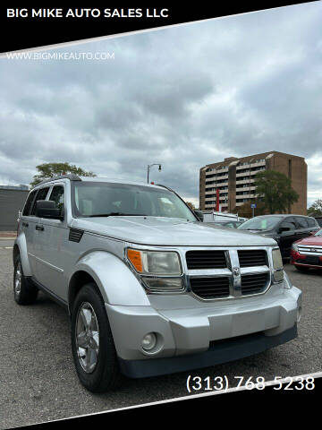 2008 Dodge Nitro for sale at BIG MIKE AUTO SALES LLC in Lincoln Park MI