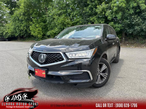 2017 Acura MDX for sale at Elmora Motor Sport in Elizabeth NJ