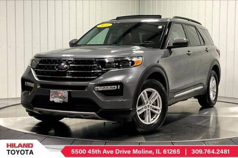 2021 Ford Explorer for sale at HILAND TOYOTA in Moline IL